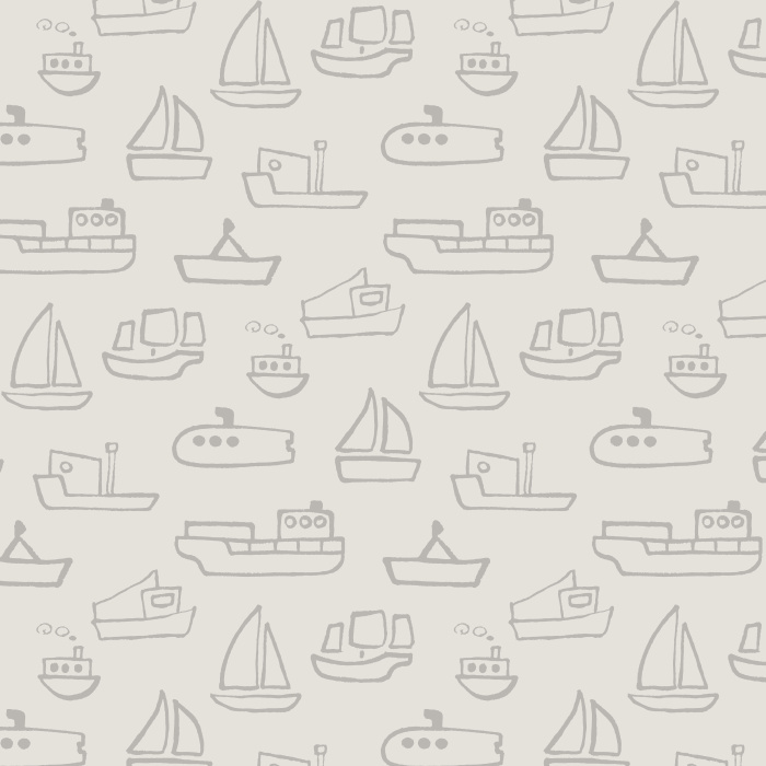 Create the perfect space for your little sailor with our Little Ships Peel and Stick Removable Wallpaper. 