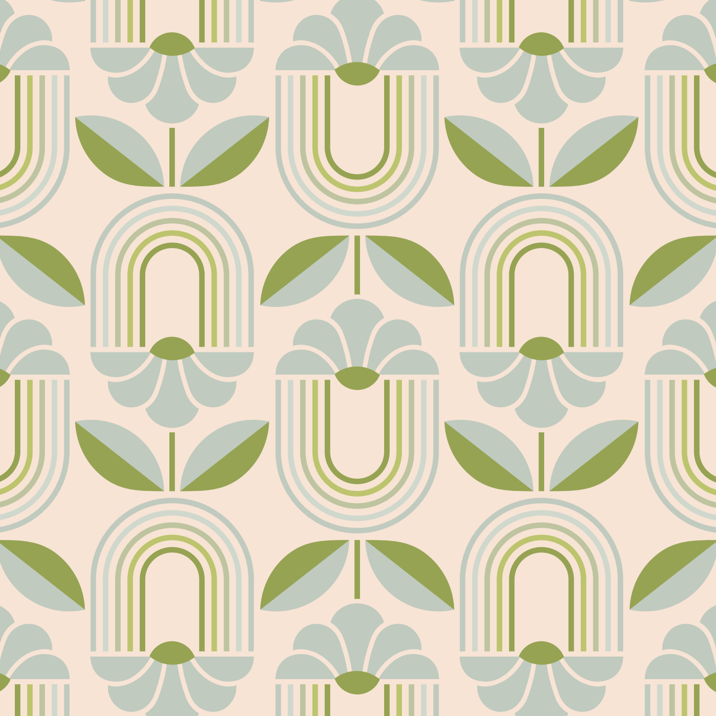 Modern Bud Wallpaper