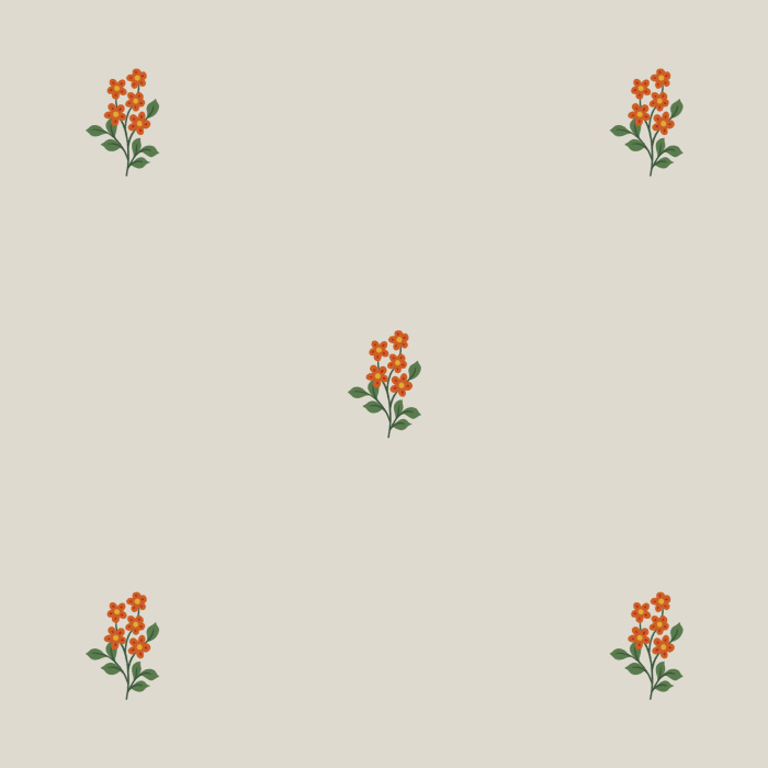 Add a perfectly charming touch to your home with our Tiny Garden Peel and Stick Wallpaper.