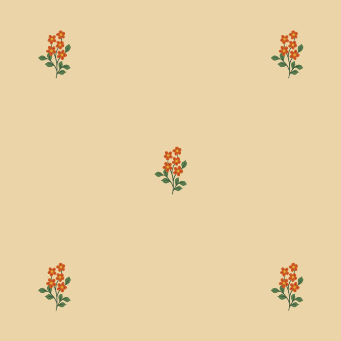 Add a perfectly charming touch to your home with our Tiny Garden Peel and Stick Wallpaper.