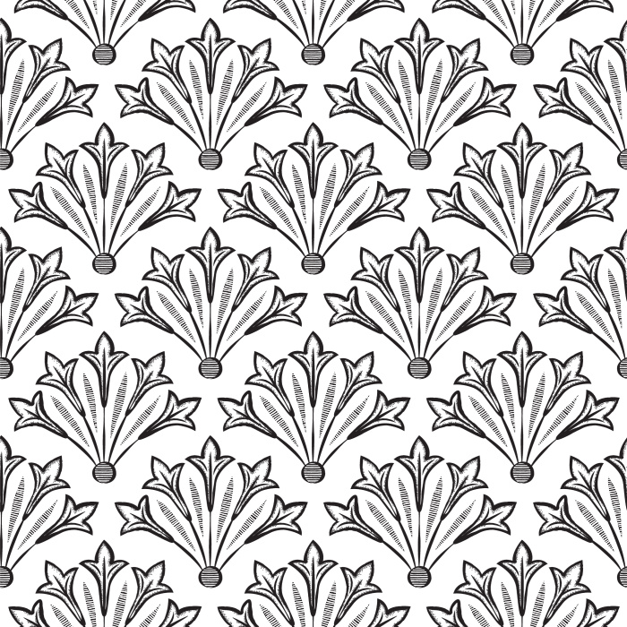 Transform your space into something timeless with our Leaf Fan Peel and Stick Removable Wallpaper. 