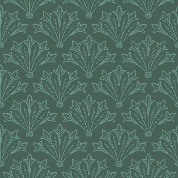 Transform your space into something timeless with our Leaf Fan Peel and Stick Removable Wallpaper. 