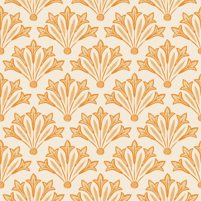 Transform your space into something timeless with our Leaf Fan Peel and Stick Removable Wallpaper.