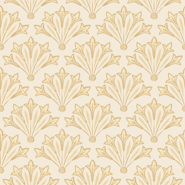 Transform your space into something timeless with our Leaf Fan Peel and Stick Removable Wallpaper. 