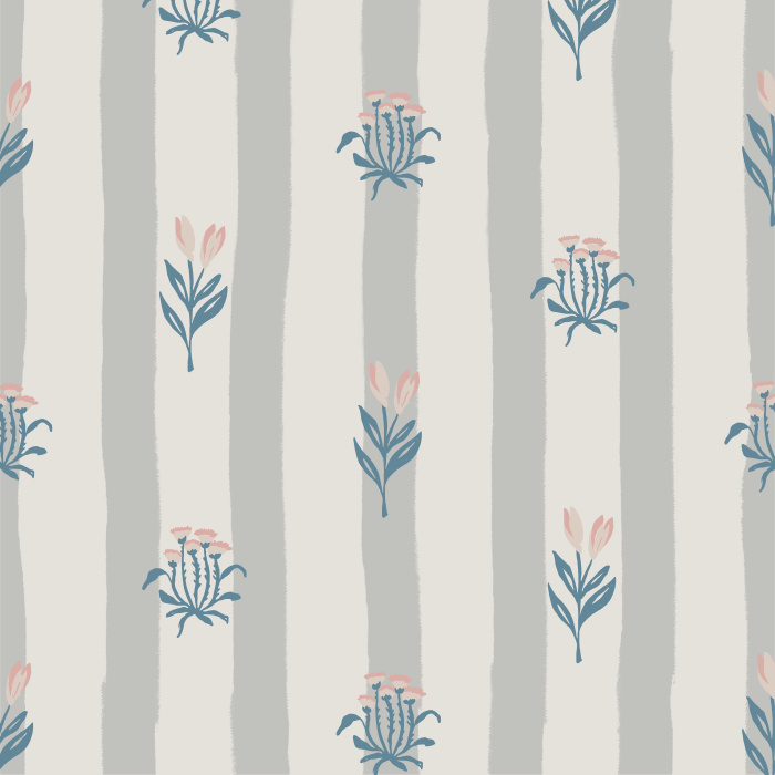 Our Cottage Stripe Peel And Stick Removable Wallpaper will surely have you embracing the quaint charm of the countryside.