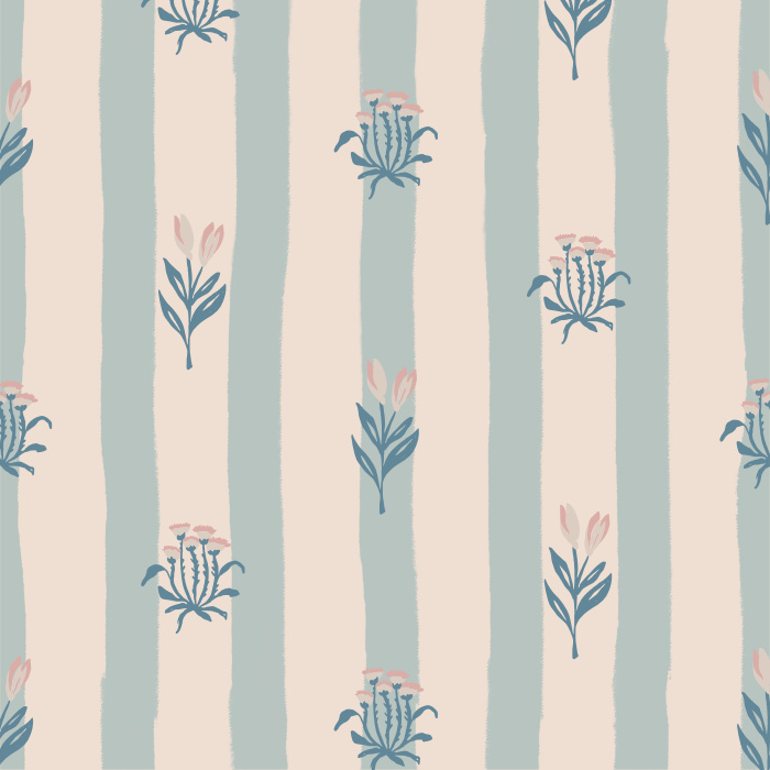 Our Cottage Stripe Peel And Stick Removable Wallpaper will surely have you embracing the quaint charm of the countryside. 