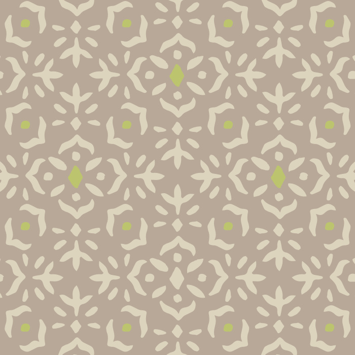 Create a beautiful interior with our Quilted Florets Peel and Stick Removable Wallpaper. 