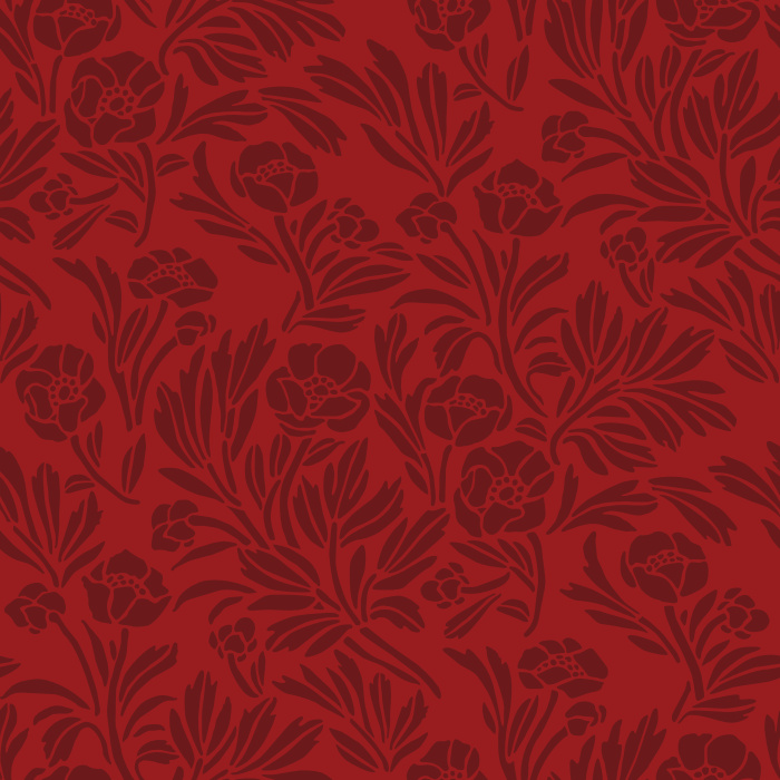 Create a simple rustic garden look on any wall in your home with our Peony Vines Peel And Stick Removable Wallpaper.