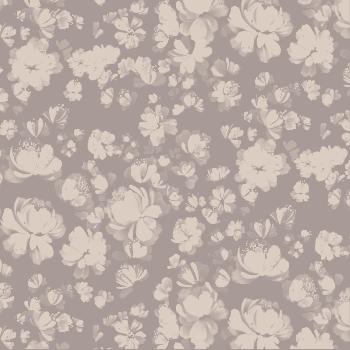 Create a monochromatic and classic accent wall anywhere in your home with our Floral Dream Peel And Stick Removable Wallpaper.