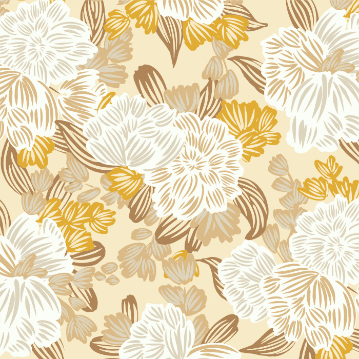 Create a moody accent wall anywhere in your home with our Big Blooms Peel And Stick Removable Wallpaper.