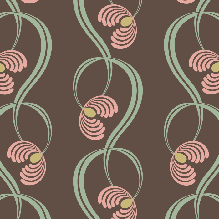 Bloom a simple and cute garden on any wall in your home with our Mod Poppy Peel And Stick Removable Wallpaper.