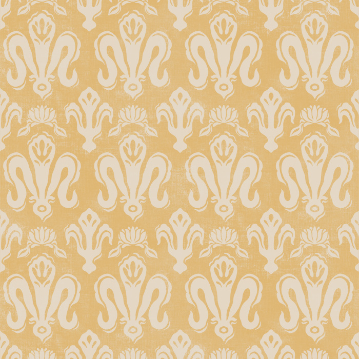 Add an antique accent to any wall in your home with our Amari Fleur De Lis Peel And Stick Removable Wallpaper.