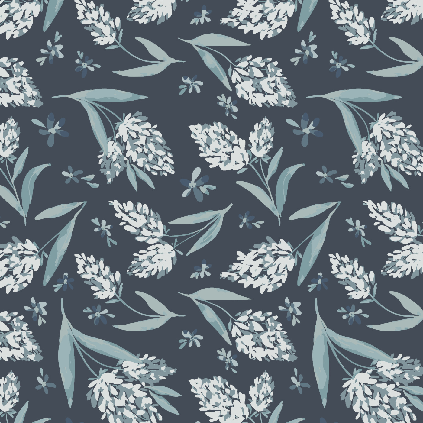 Bunches of Blooms Wallpaper