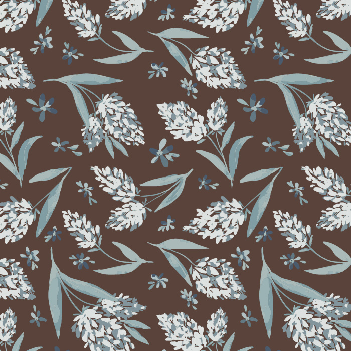 Add an eye-catching garden to any wall in your home with our Bunches of Blooms Peel And Stick Removable Wallpaper.