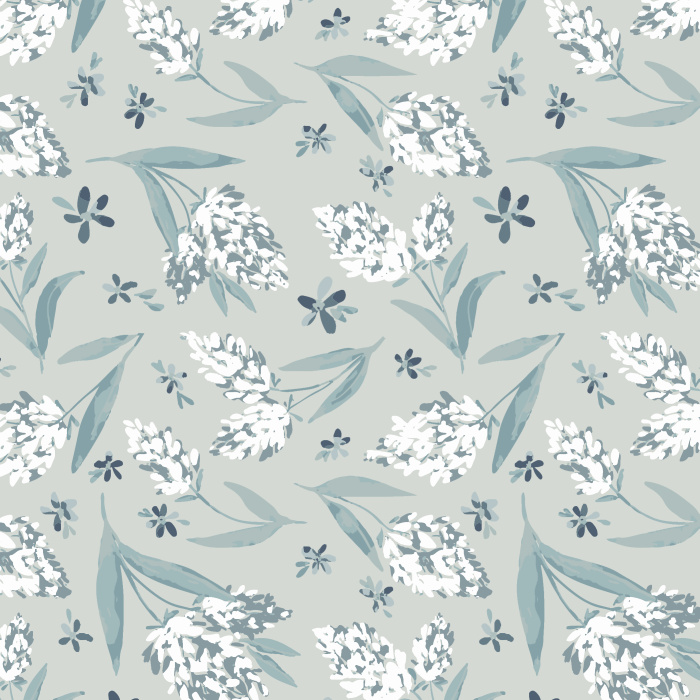 Add an eye-catching garden to any wall in your home with our Bunches of Blooms Peel And Stick Removable Wallpaper.
