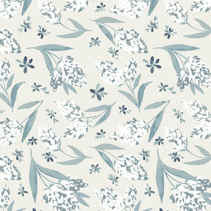 Add an eye-catching garden to any wall in your home with our Bunches of Blooms Peel And Stick Removable Wallpaper.