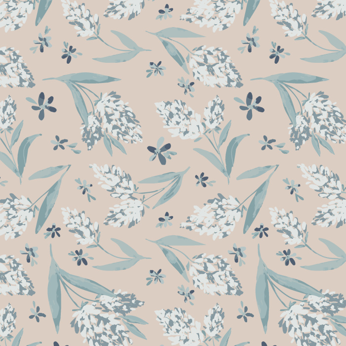 Add an eye-catching garden to any wall in your home with our Bunches of Blooms Peel And Stick Removable Wallpaper.