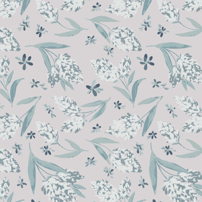 Add an eye-catching garden to any wall in your home with our Bunches of Blooms Peel And Stick Removable Wallpaper.