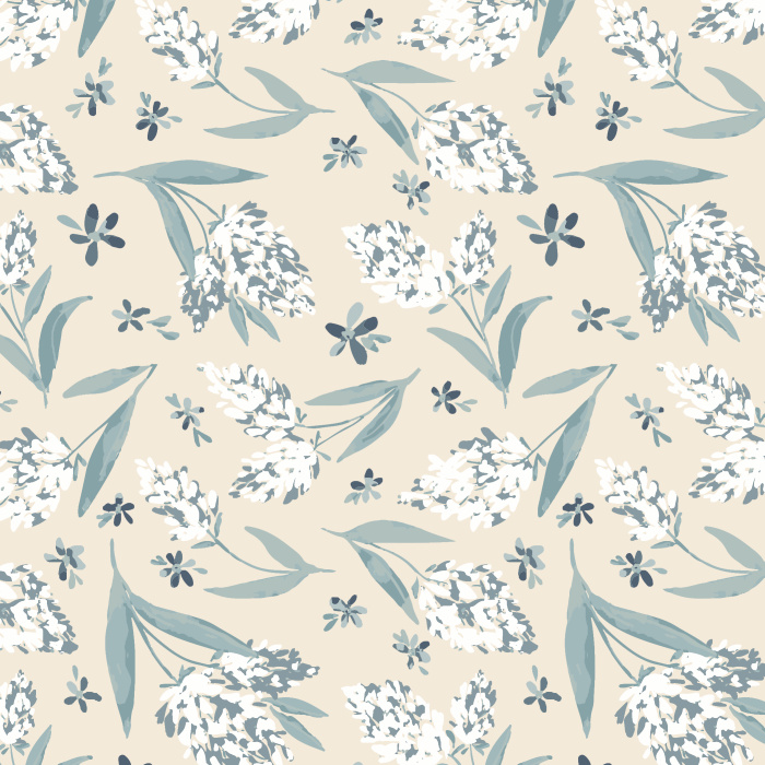 Add an eye-catching garden to any wall in your home with our Bunches of Blooms Peel And Stick Removable Wallpaper.