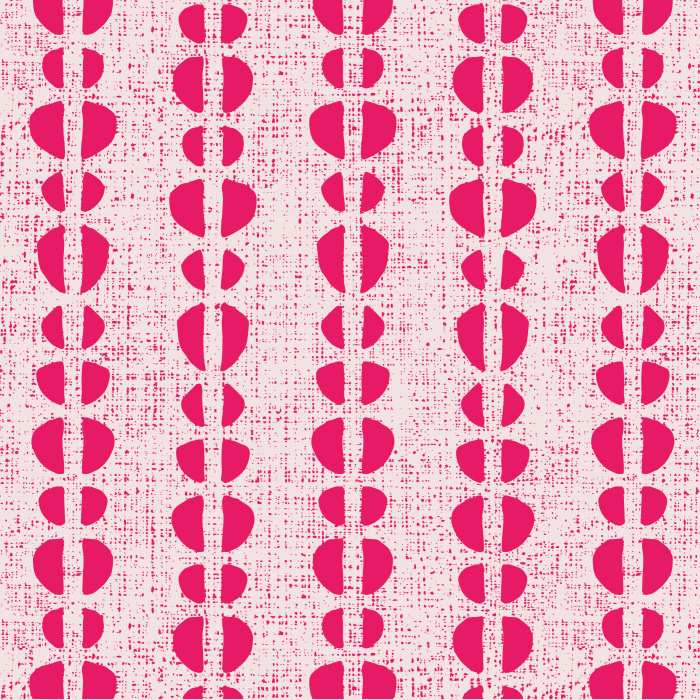 Add a retro, eye-catching design to any wall in your home with our Pebble Garland Peel And Stick Removable Wallpaper.