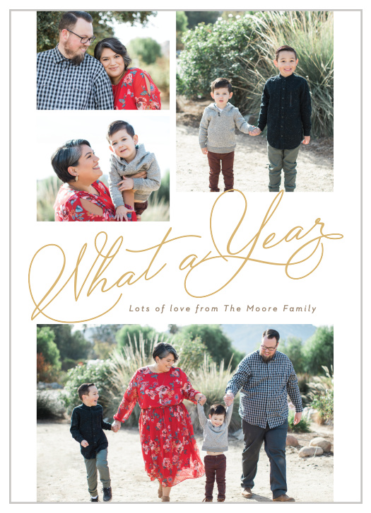 Spread festive cheer to family and friends this year with our Classic Collage Holiday Cards.