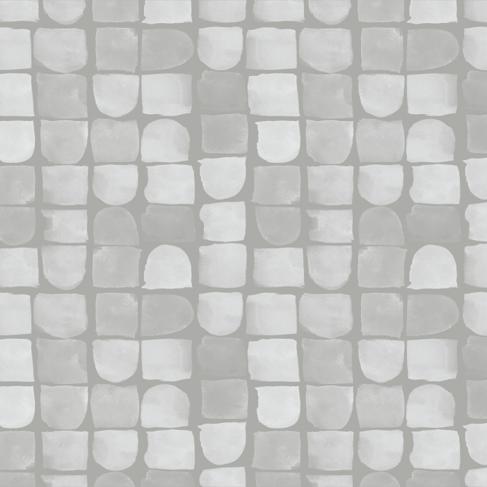 Our Watercolor Mosaics Peel And Stick Removable Wallpaper adds an urban touch to any wall in your home.