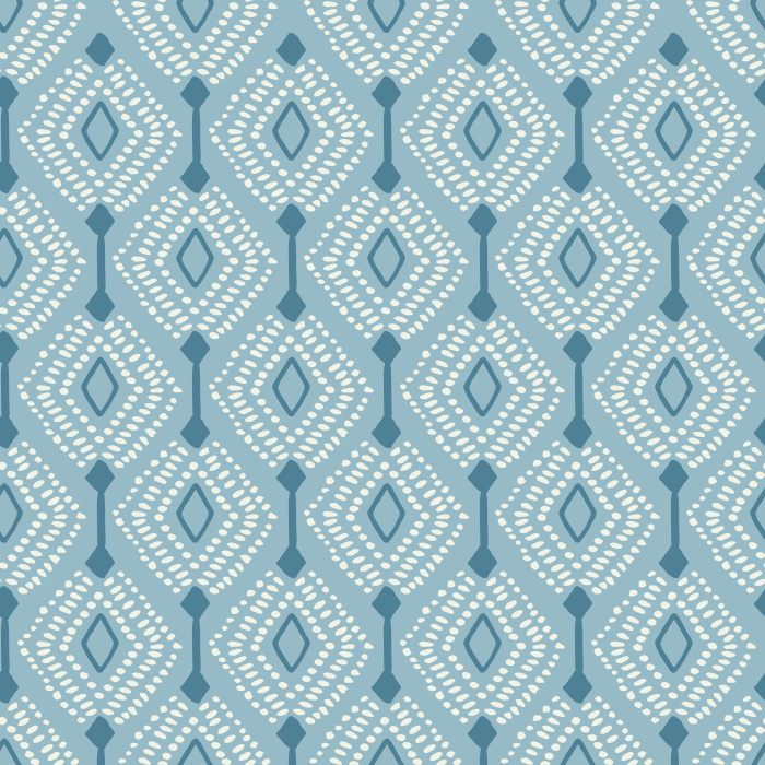 Give your home the vibe you've always wanted with our Dotted Diamonds Peel and Stick Removable Wallpaper.
