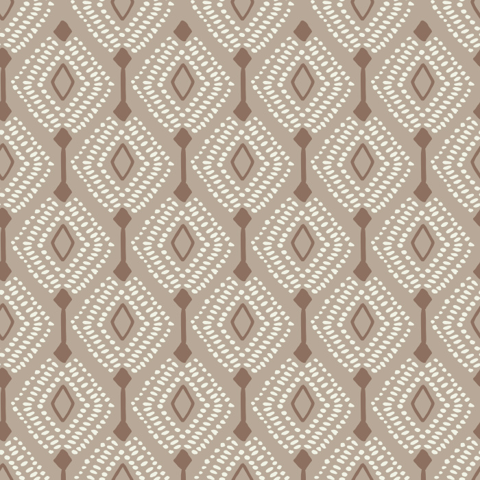 Give your home the vibe you've always wanted with our Dotted Diamonds Peel and Stick Removable Wallpaper.
