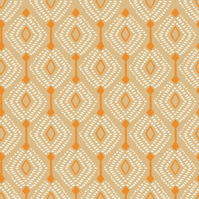 Give your home the vibe you've always wanted with our Dotted Diamonds Peel and Stick Removable Wallpaper.