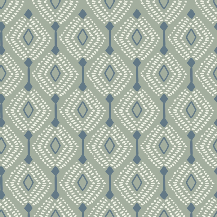 Give your home the vibe you've always wanted with our Dotted Diamonds Peel and Stick Removable Wallpaper.