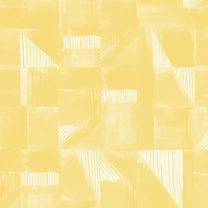 Our Painterly Geometric Peel And Stick Removable Wallpaper will surely bring an industrial touch to any wall in your home.