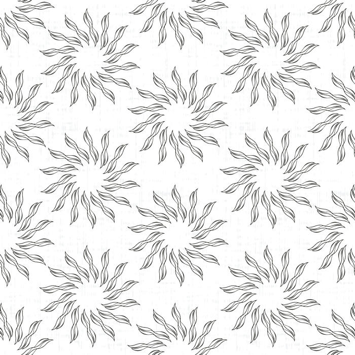 Create a truly unique, magical space with our Handdrawn Sunburst Peel And Stick Removable Wallpaper.
