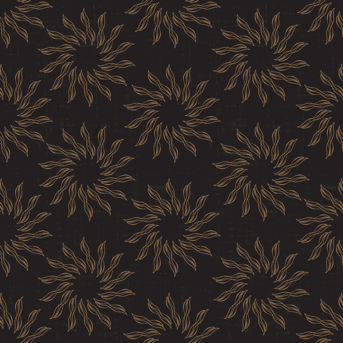 Create a truly unique, magical space with our Handdrawn Sunburst Peel And Stick Removable Wallpaper.