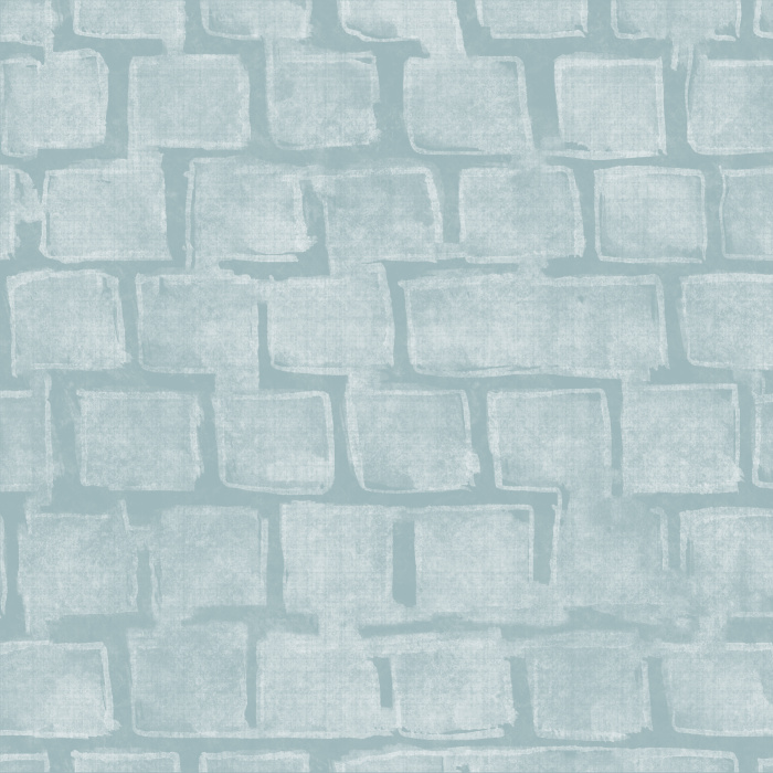 Add a contemporary vibe to any wall in your home with our Irregular Bricks Peel And Stick Removable Wallpaper.
