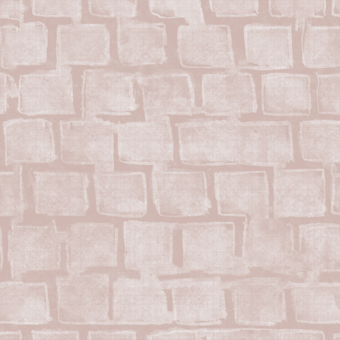 Add a contemporary vibe to any wall in your home with our Irregular Bricks Peel And Stick Removable Wallpaper.