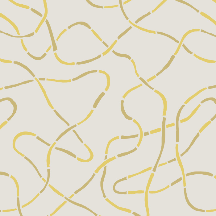 Add a fun vibe to any kid's room or play area with our Linked Pathways Peel And Stick Removable Wallpaper.