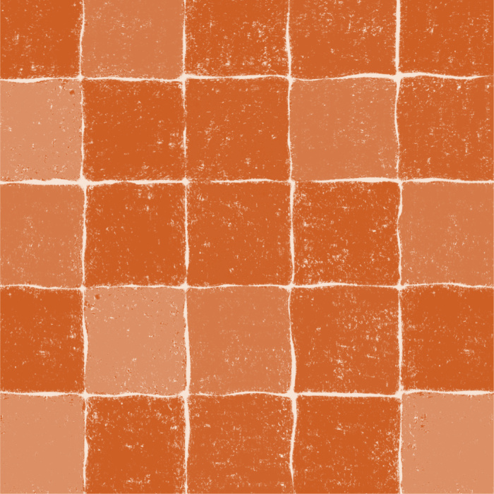 Add an organic rustic vibe to any room in your home with our Zellige Tiles Peel And Stick Removable Wallpaper.