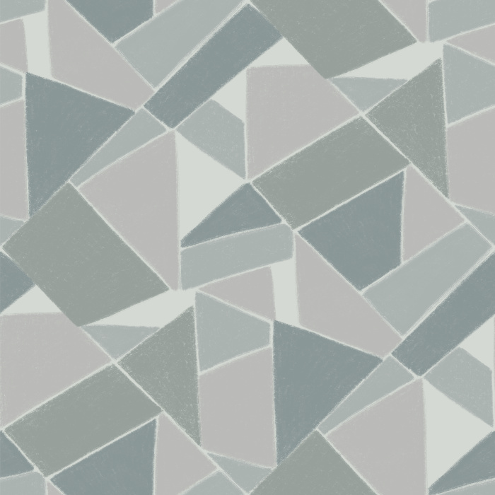 Reinvent your space with our Geo Collage Peel and Stick Wallpaper. 