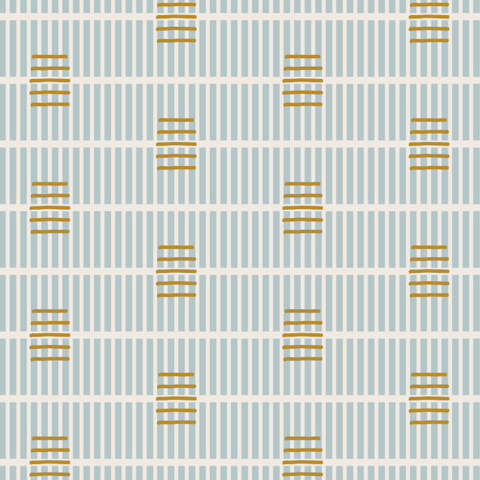 Add the simple look of our Brush Stitch Peel And Stick Removable Wallpaper to bring out your room's vibe.