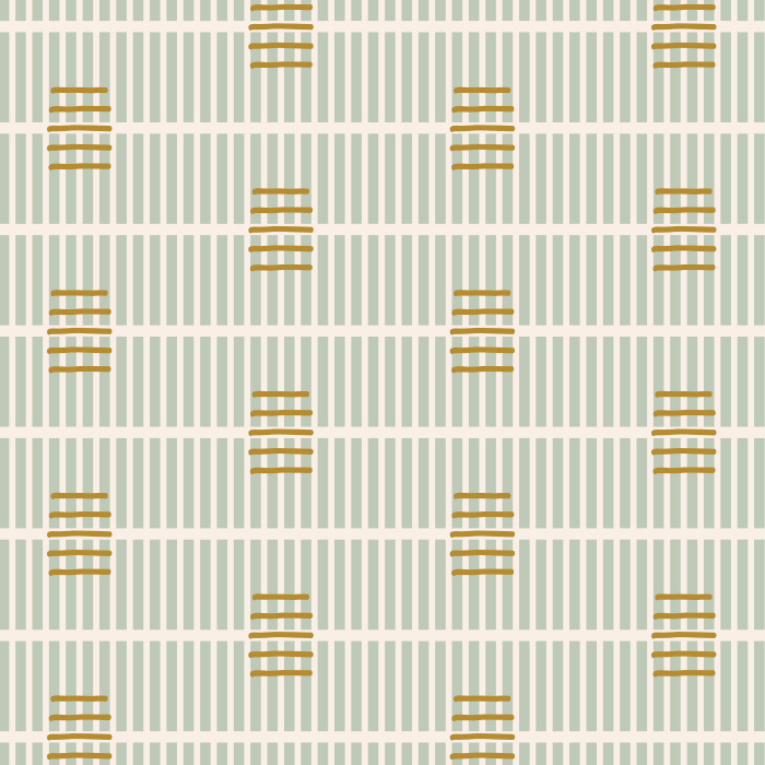 Add the simple look of our Brush Stitch Peel And Stick Removable Wallpaper to bring out your room's vibe.