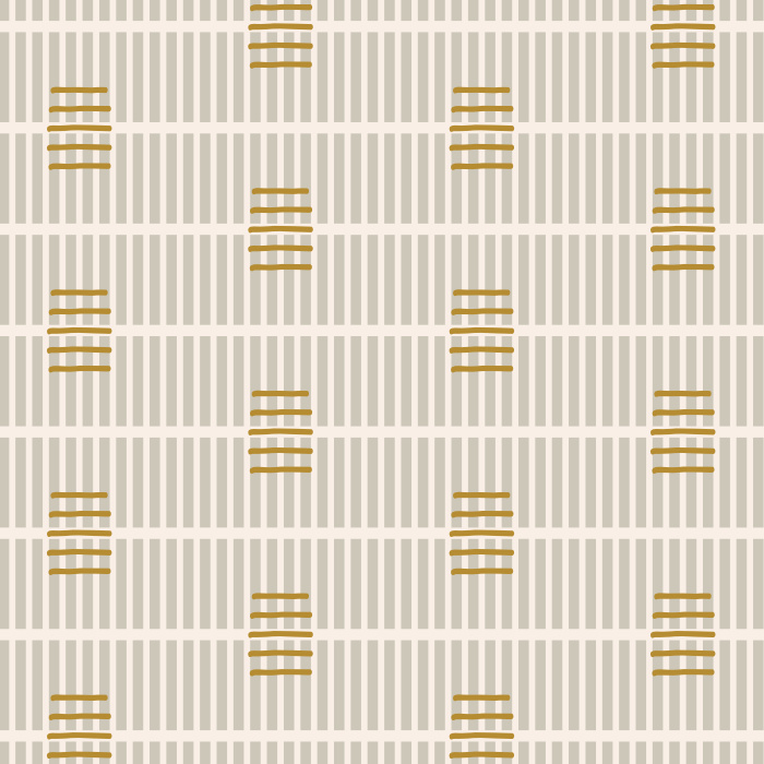 Add the simple look of our Brush Stitch Peel And Stick Removable Wallpaper to bring out your room's vibe.