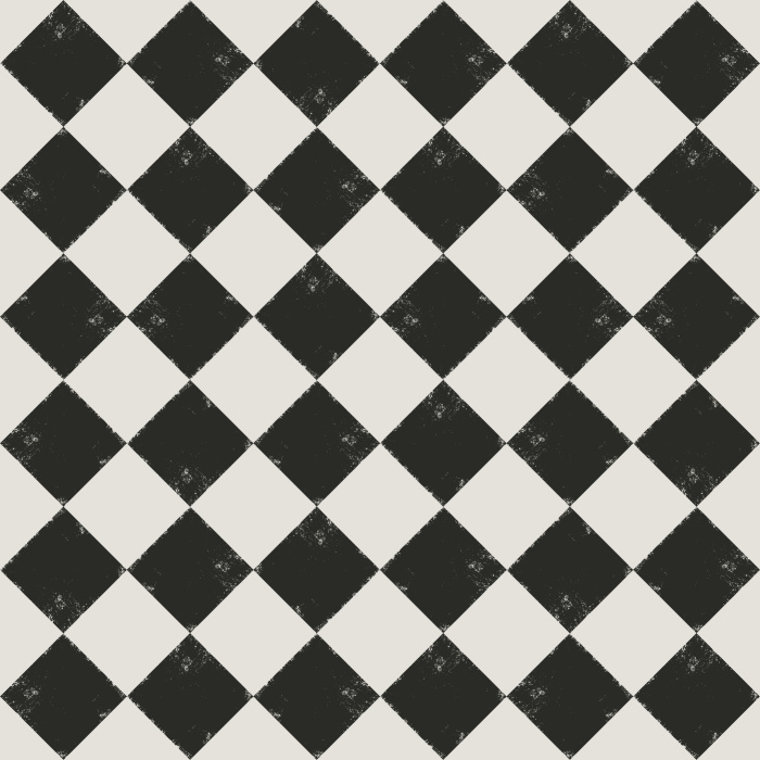 Add a retro vibe to any wall in your home with our Three Inch Checkerboard Diamonds Peel and Stick Wallpaper.