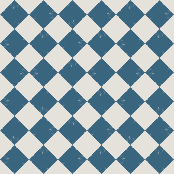Add a retro vibe to any wall in your home with our Three Inch Checkerboard Diamonds Peel and Stick Wallpaper.