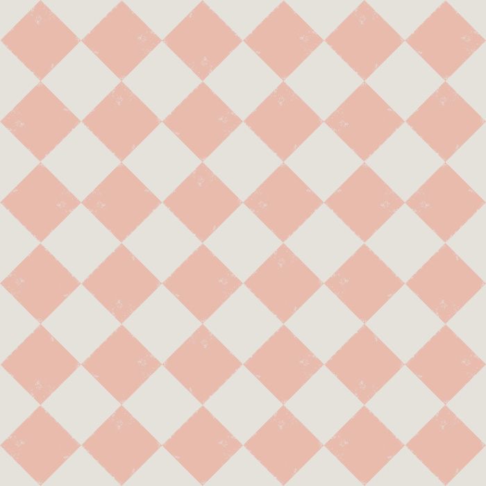 Add a retro vibe to any wall in your home with our Three Inch Checkerboard Diamonds Peel and Stick Wallpaper.