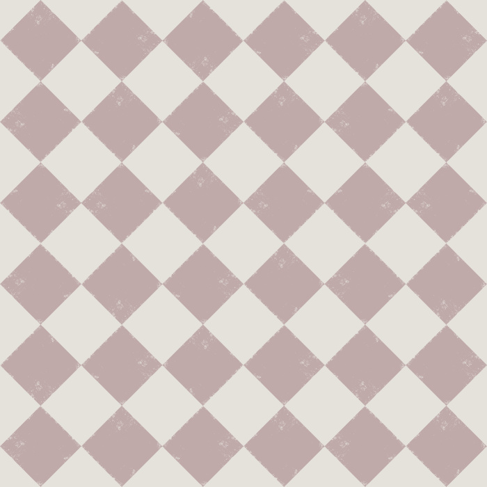 Add a retro vibe to any wall in your home with our Three Inch Checkerboard Diamonds Peel and Stick Wallpaper.