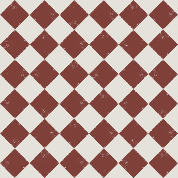 Add a retro vibe to any wall in your home with our Three Inch Checkerboard Diamonds Peel and Stick Wallpaper.