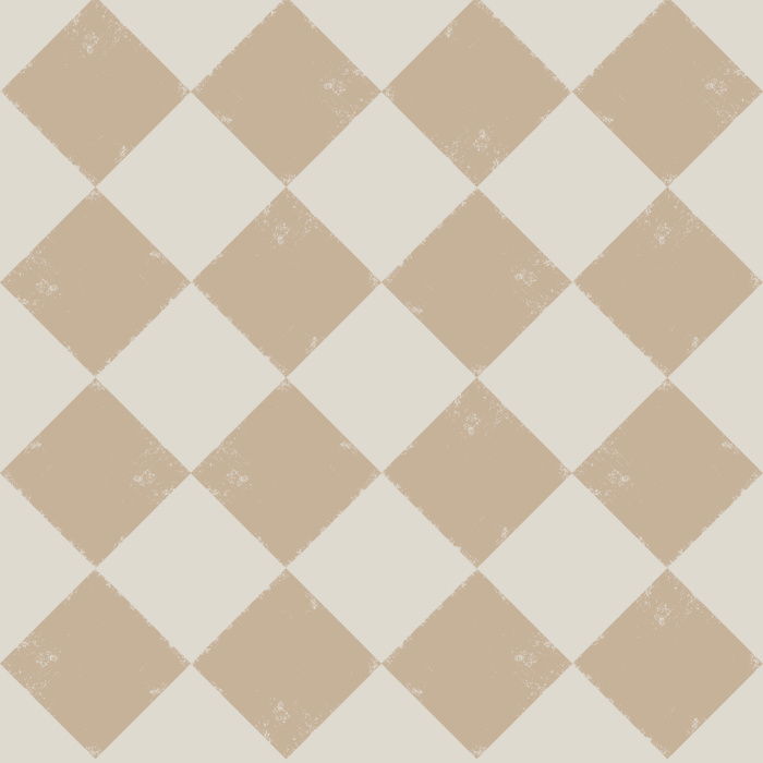 Add a retro vibe to any wall in your home with our Six Inch Checkerboard Diamonds Peel and Stick Wallpaper.