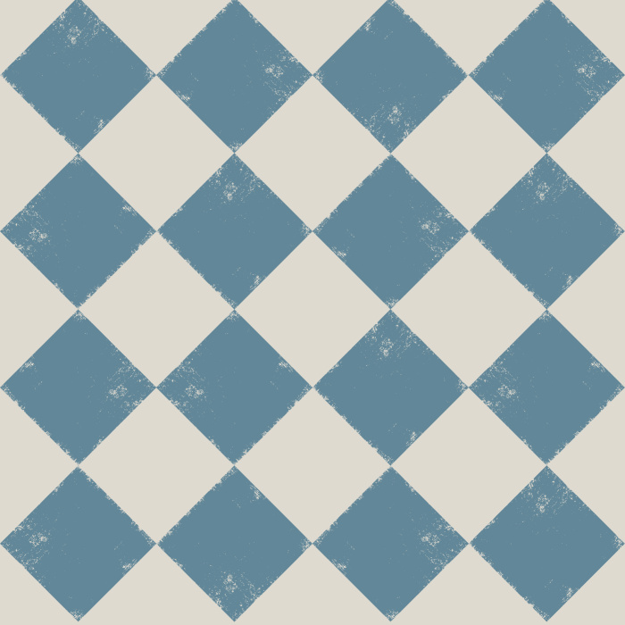 Add a retro vibe to any wall in your home with our Six Inch Checkerboard Diamonds Peel and Stick Wallpaper.