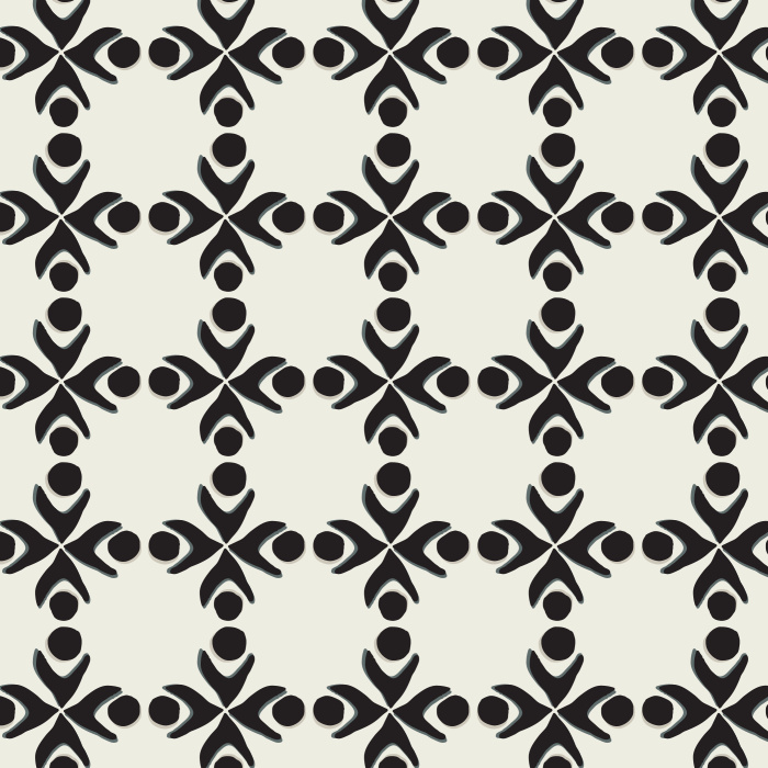 Our Sweet Geo Peel And Stick Removable Wallpaper adds the look Moroccan tiles to any wall in your home!