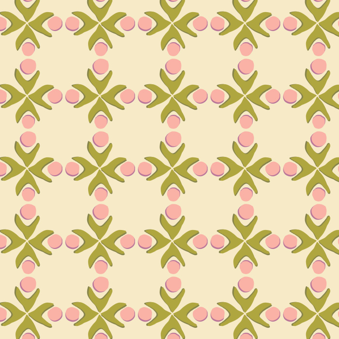 Our Sweet Geo Peel And Stick Removable Wallpaper adds the look Moroccan tiles to any wall in your home!